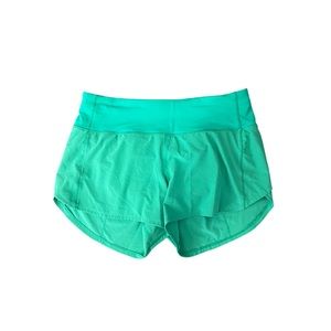 Speed Up 4 inch HR shorts in Kelly Green